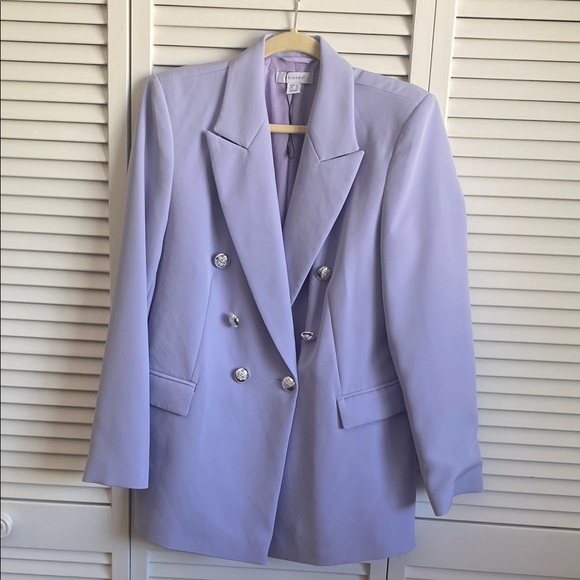 Primark Purple Double-Breasted Blazer - Picture 1 of 2